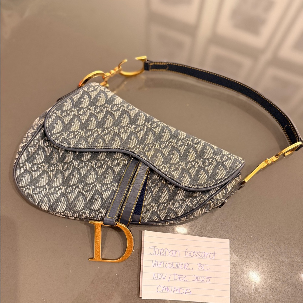 Dior Oblique Saddle Bag